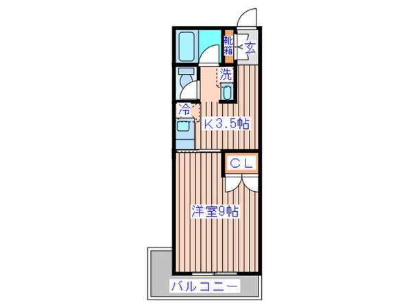 ＳＫＲハイツ２の物件間取画像